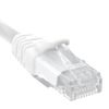 NavePoint Ethernet Patch Cable CAT6A, UTP, 24AWG, 1 Ft, 10 Pack, White