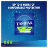 Tampax Tampons, Super Absorbency, Cardboard Applicator, Leakgaurd Skirt, Unscented, 40 Count