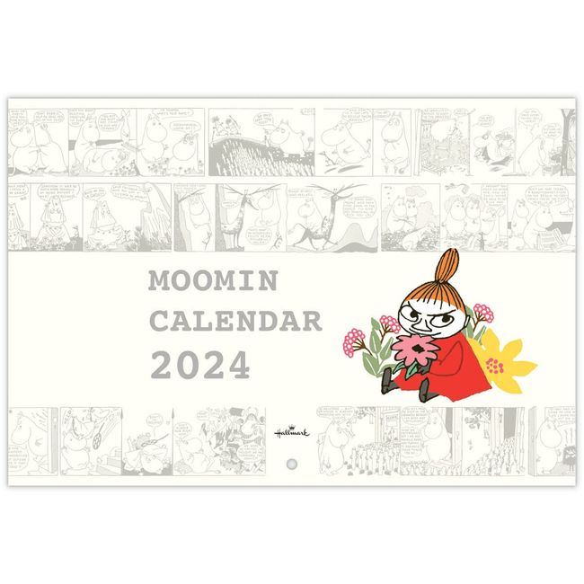 Hallmark 824-280 Japan Hallmark Moomin Little My 2024 Calendar Wall Hanging Small