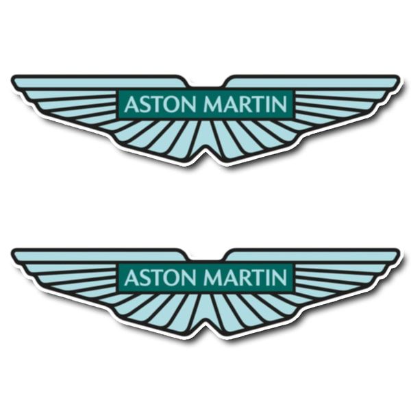 ASTON MARTIN Sticker Decal Parallel Import 1 (17cm x 3.8 cm) [Parallel import goods]