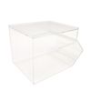 8X13X8" Stackable Acrylic Candy Bin Coffee Spice Grain Dispenser Pantry Display