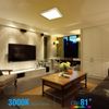 MingBright 11 Inch Square LED Ceiling Light Flush Mount Die Casting Ceiling Lamp