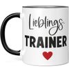 JUNIWORDS Tasse, Lieblings-Trainer, Schwarz (7772060)