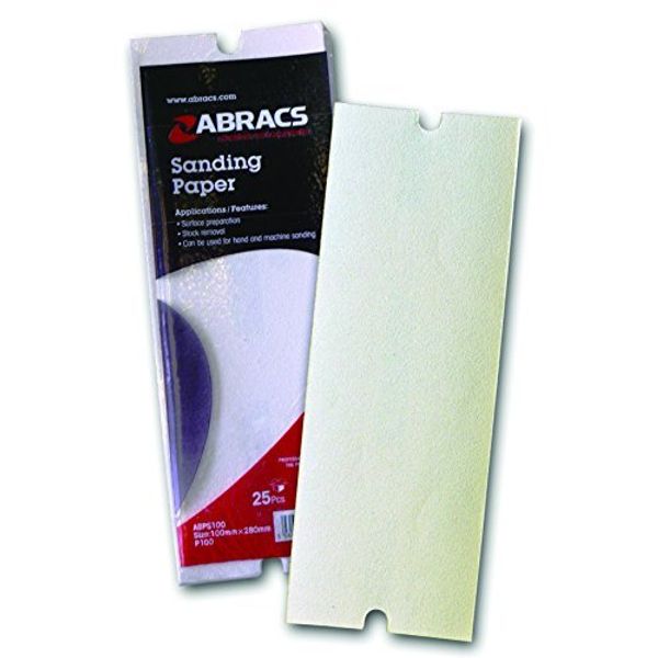 25 x 150 Grit Pole Sanding Sheets. Abracs