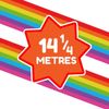 Rainbow Classroom Trimmers 14.25m long Notice Board Display Borders