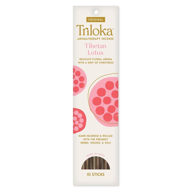 TRILOKA Incense Tibetan Lotus, 10 CT