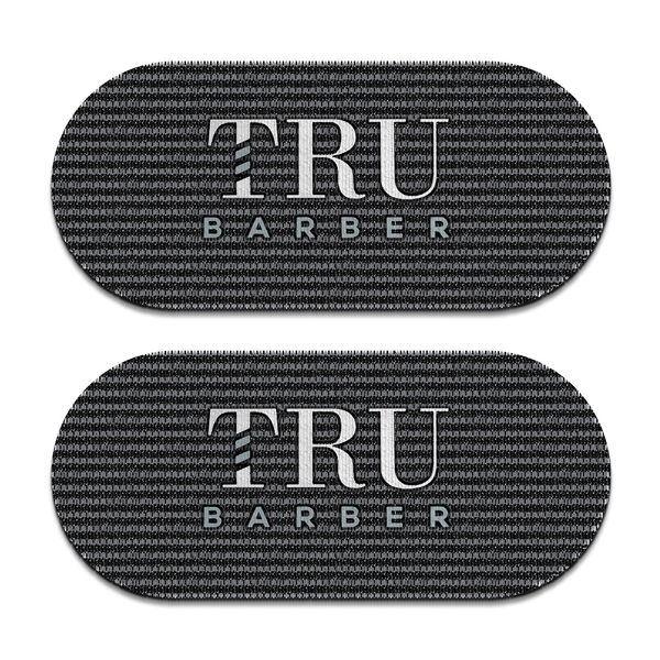 TRU BARBER Hair Grippers® for Men and Women - Salon and Barber, Hair Clips for Styling, Sectioning, Cutting and Coloring, Nonslip Grips, Hair holder (Black/White)