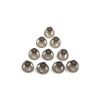 Hearing Aid Domes 8mm Smoky Gray Tips Ear Pieces Comfortable for Open Fit BTE Sound Amplifier PSAP Kit Invisible, Except for RIC 8mm (M * 10)