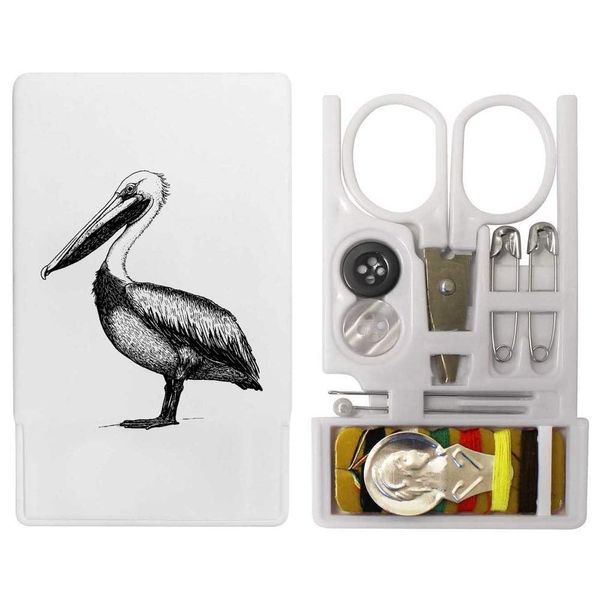 'Pelican Side View' Mini Travel Sewing Kit (SE00037608)