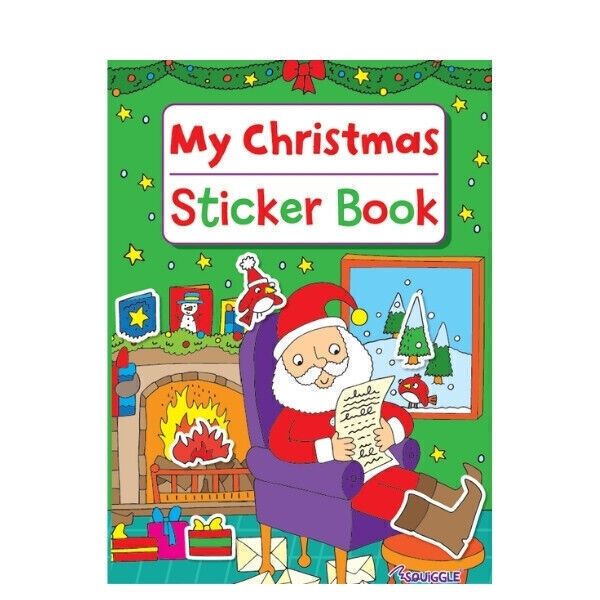MY CHRISTMAS STICKER BOOK.