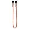 Singing Rock Lara I Dynamic Lanyard (60-cm), Black