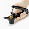 Cuisipro Cherry and Olive Pitter, Stainless Steel and Plastic, Black, Locks for Compact Storage