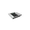 Icybox Adapter for Notebook DVD Bay M SATA/M.2 SSD - Black/Silver