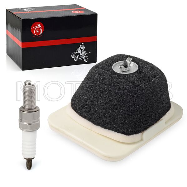 2000 2001 2002-2008 Air Filter Element Assembly & Spark Plug for Yamaha TTR125L