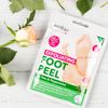 DermaV10 Exfoliating Foot Peel Tea Tree and Peppermint 1 Pair