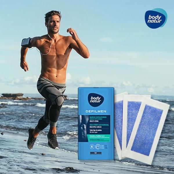 Body Nature Wax Strip Men (for body)