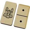Azeeda 'Chess Pieces' Domino Set & Box (DM00040860)