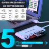 USB3.0 Multi Card Reader, High Speed SD/TF/CF/Micro SD/XD/MS 7-in-1 Memory Card Reader/Adapter/Hub for SD, CF, Micro SD, SDXC, Micro SDHC, Micro SDXC, MS Card, Windows/Mac OS/Android/Linux