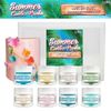 Summer Luster Dust Collection A (8 PC SET) Shimmer Edible Paint & Baking Powder