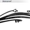 RATCHROLL Reflective Bumper Decal Black Irregular Long Tail Butterfly Pattern Reflective Car Sticker Personalized Decoration