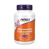 NOW Foods Supplements, Glucosamine & Chondroitin with MSM, Joint Health, Mobility and Comfort*, 90 Veg Capsules