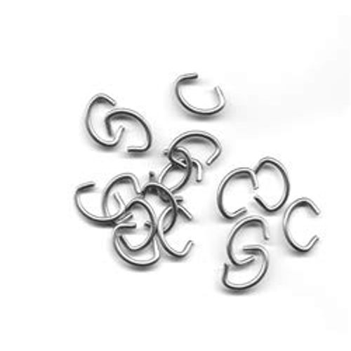 All Things Bunnies 1/2" Stainless Steel Blunt Point Hog/Pen Rings 1LB