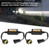 Car LED Headlight Decoder, Car Decoder for H8/H9/H11 C12 LED Headlight Fog Light Anti-Flicker Flash Error Canceler