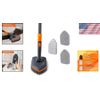 Professional 56" Long Handle Tub and Tile Scrubber - No Scratch Microfiber