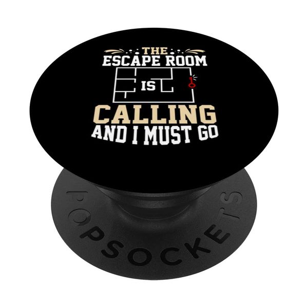 Escape Room Game Exit Puzzle Boxes Board Horror PopSockets Swappable PopGrip