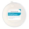 KitchenCraft Plastic Pudding Basin with Lid, Small, 275 ml (0.5 Pint)