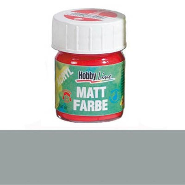 Hobby Line Acryl-Mattfarbe, 50ml, Grau [Spielzeug]