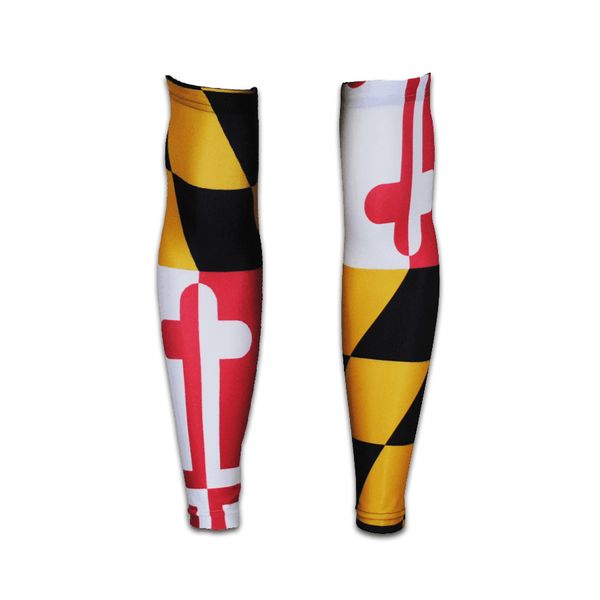 Maryland Flag / Arm Warmers - Large