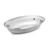 Zap Impex Hammered Steel Dish Serving Oval Platter Set of 2
