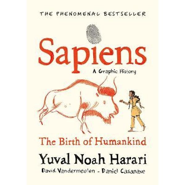 人类简史 从动物到上帝 漫画故事书 英文原版 Sapiens:A Brief History of Humankind 世界通史 Harari 尤瓦尔·赫拉利