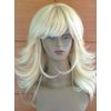 Forever Young Ladies Light Blonde Mix Full Fringe Long Layered Style Fashion Wig
