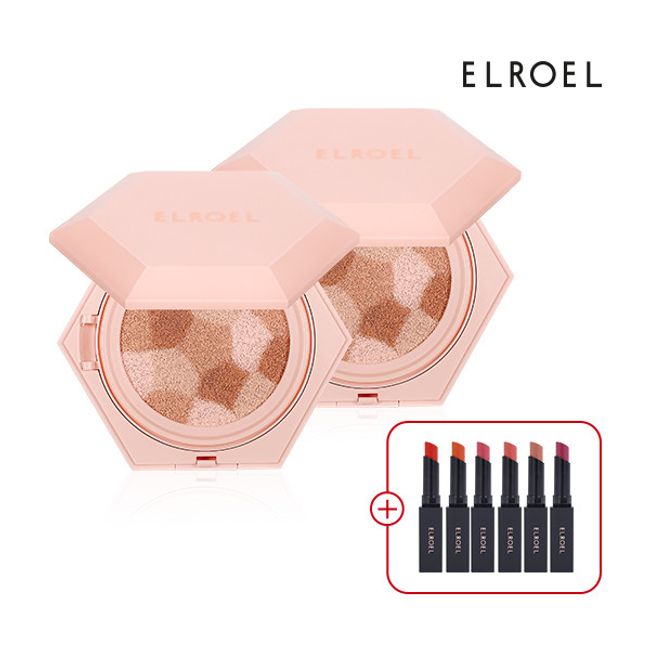 [LloL (Cosmetics)] [LloL] NEW Blending Compact Cushion (Big) 1+ 1+ Velvet Lip