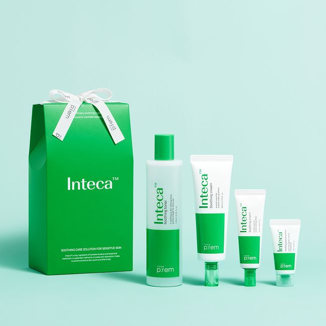 [Online Exclusive] Make Prem Inteca Moisture Calming Kit (Toner 200ml + Cream 80ml)