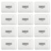 WoW.Clean Disposable Bath Shower Sponge 1 Dozen-12 Counts . Easy to Carry, Clean Shower Supplies for Travel or Camping, White