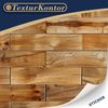 3 Sheets Self-Adhesive Flooring for Dollhouse 1:12 Scale (Honey Oak)