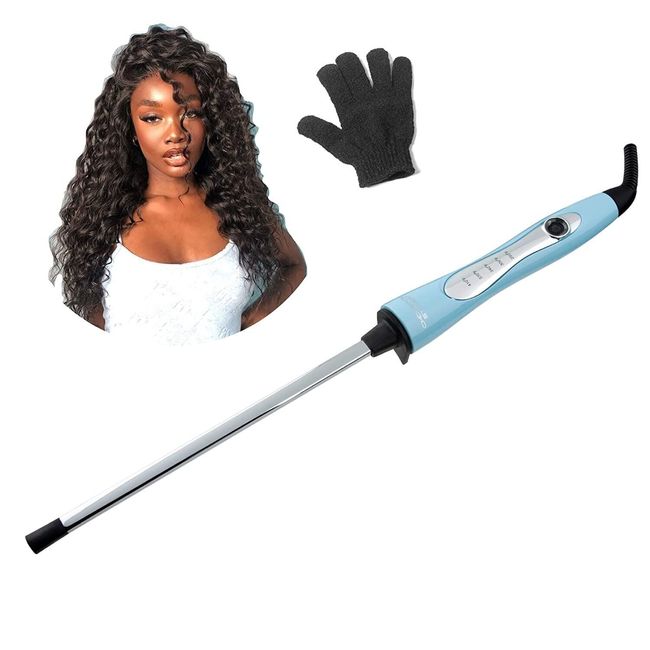 CHOPSTICK STYLER Extra Confident, Professional Super Skinny Curling Wand, 5...