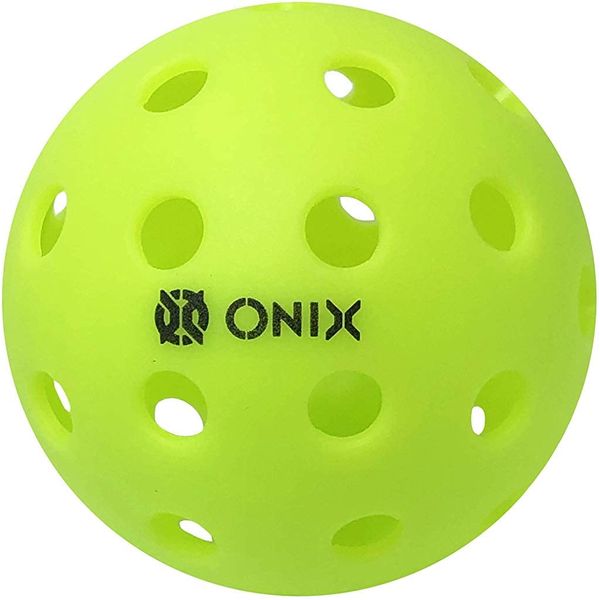 Onix Pure 2 Outdoor Pickleball Balls Specifically Designed and Optimized for Pickleball (Neon Green, 12-Pack)