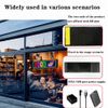 2xDynamic Colorful Eye Lamp Soft Screen Led Eye for Car Window LED Display USB