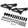 57" UNIVERSAL PAINTED WHITE DRAGON-3 STYLE ABS GT TRUNK ADJUSTABLE SPOILER WING
