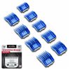 ANDIS 9pc UNIVERSAL SNAP ON COMB&CeramicEd