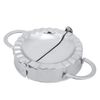 Dumpling Maker 304 Stainless Steel Dumpling Moulds Set 1 Dumpling Skin Wrapper Maker 2 Dumpling Moulds Dumpling Wrapper Maker for the Kitchen