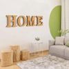 Aruatu 12 Inch Balsa Wooden Letter E for Wall Decor