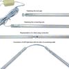 4 x 30cm Plug in LED Warm White Under Kitchen Cupboard Cabinet Strip Lights