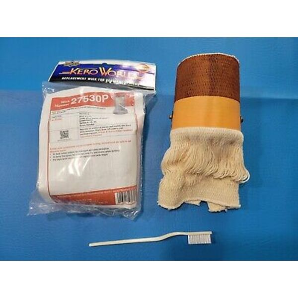 ALADDIN BLUE FLAME  KEROSENE HEATER  *WICK, *WICK CLEANING BRUSH & *CLEAN GUIDE