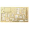 Maso Model MH35066 1/35 Tool Box Set, Scene Accessory, Metal,