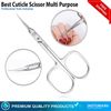 Finger Toe Nail Scissors Curved Manicure Pedicure Cuticle Nail Multi Purpose
